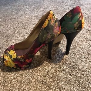 Floral heels